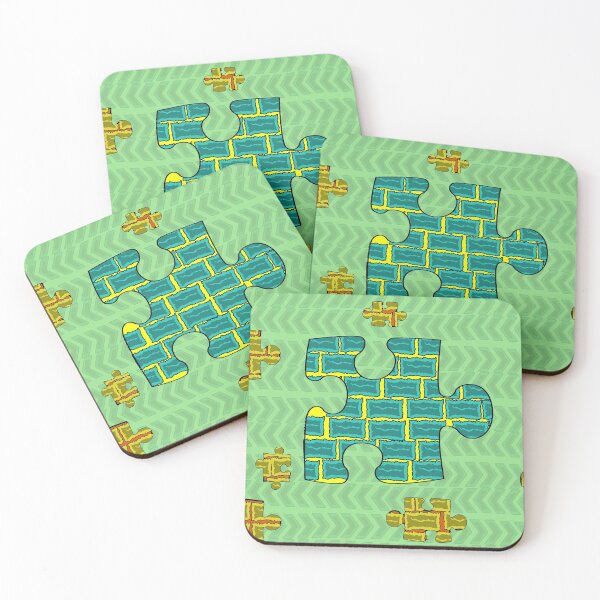Artikelvorschau, Puzzles pieces entworfen und verkauft von brickinthewall.