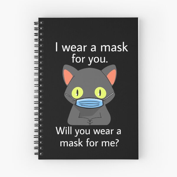 Item preview, Masked cat - I wear a mask for you designed and sold by GLwithUs.