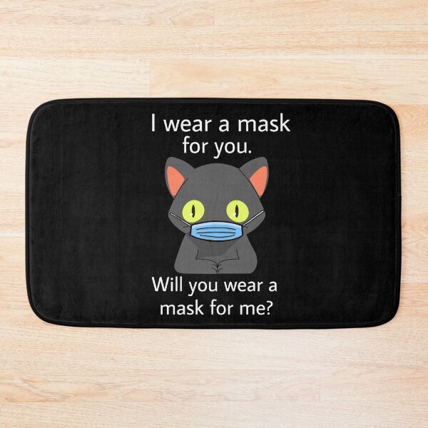 Item preview, Masked cat - I wear a mask for you designed and sold by GLwithUs.