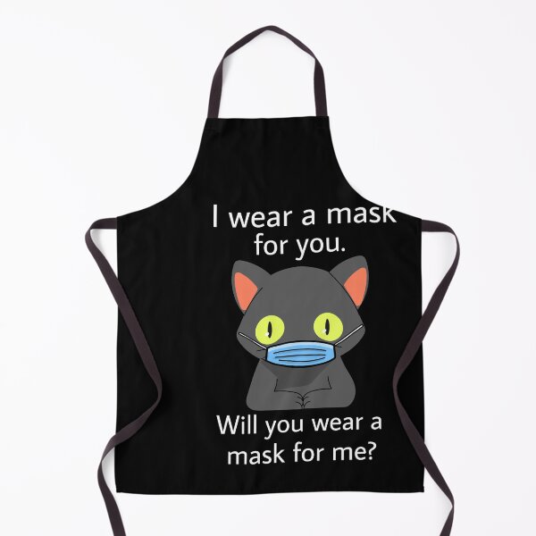 Item preview, Masked cat - I wear a mask for you designed and sold by GLwithUs.