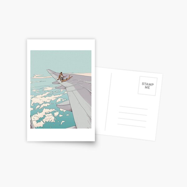 Airplane Dream Postcard