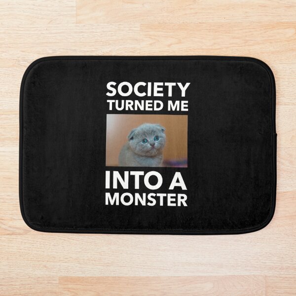 Item preview, Funny Cat Monster designed and sold by DonatasSab.