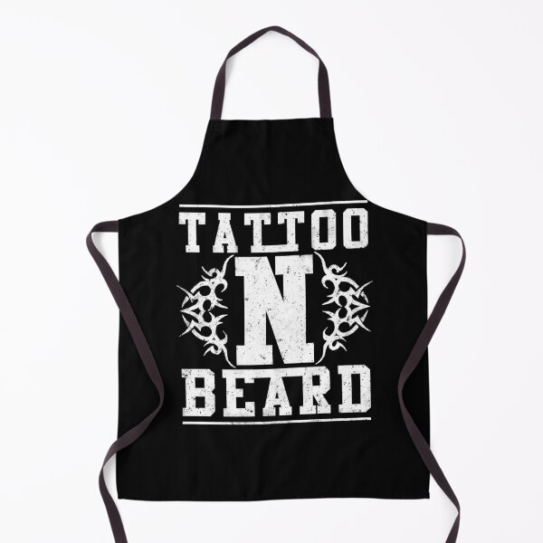 Item preview, tattoo and beard cool design designed and sold by Zei96.