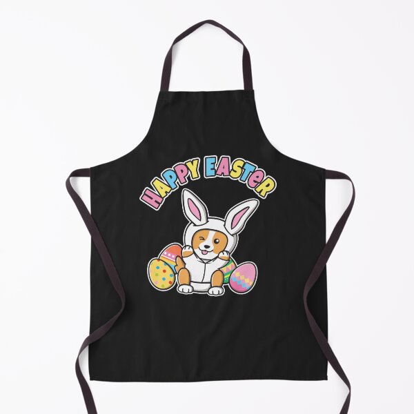 Item preview, Happy Easter Corgi Dog Cute Easter Bunny Ears Easter Eggs designed and sold by OopteesLydia.