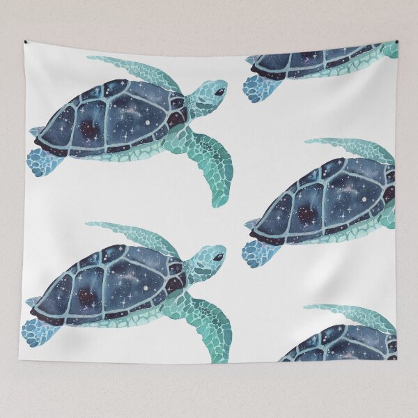 Item preview, Galaxy Sea Turtle designed and sold by Threeleaves.