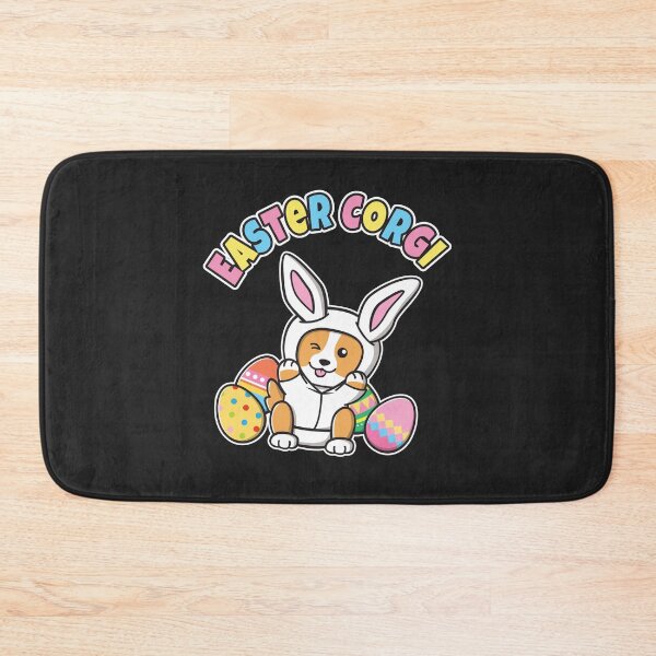 Item preview, Happy Easter Corgi Dog Cute Easter Bunny Ears Easter Eggs designed and sold by OopteesLydia.