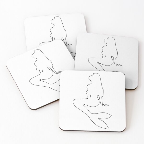 Item preview,  Plain Mermaid Stencil designed and sold by StencilGifts.