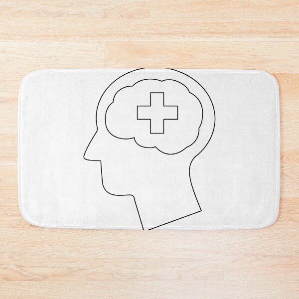 Item preview, Plain Mental Health Stencil designed and sold by StencilGifts.