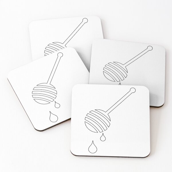 Item preview, Plain Honey Dipper Stencil designed and sold by StencilGifts.