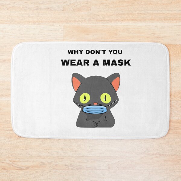 Item preview, Masked cat - Why don't you wear a mask designed and sold by GLwithUs.