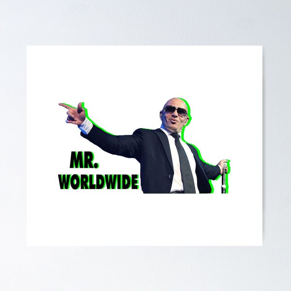 Item preview, UNIQUE - Mr Worldwide cool designed and sold by Gawop.