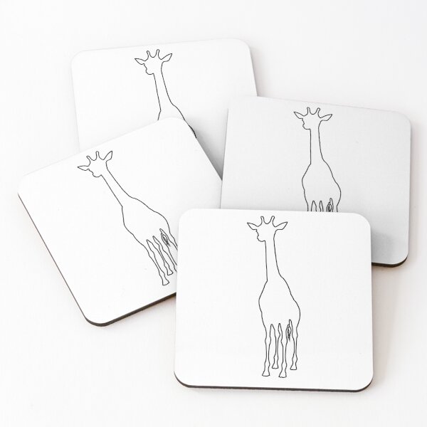 Item preview, Plain Giraffe Stencil designed and sold by StencilGifts.