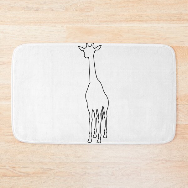 Item preview, Plain Giraffe Stencil designed and sold by StencilGifts.