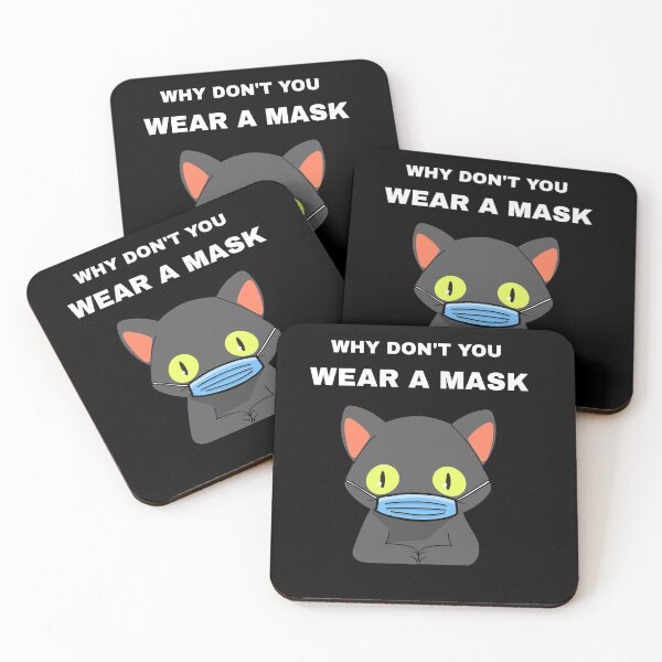Item preview, Masked cat - Why don't you wear a mask designed and sold by GLwithUs.