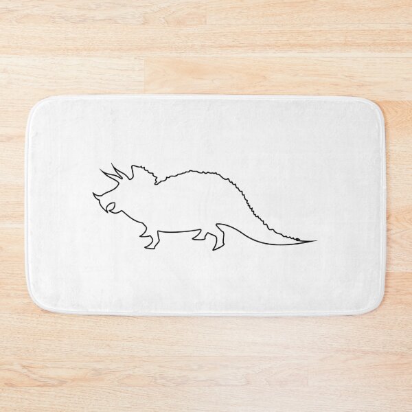 Item preview, Triceratops Dinosaur Stencil designed and sold by StencilGifts.