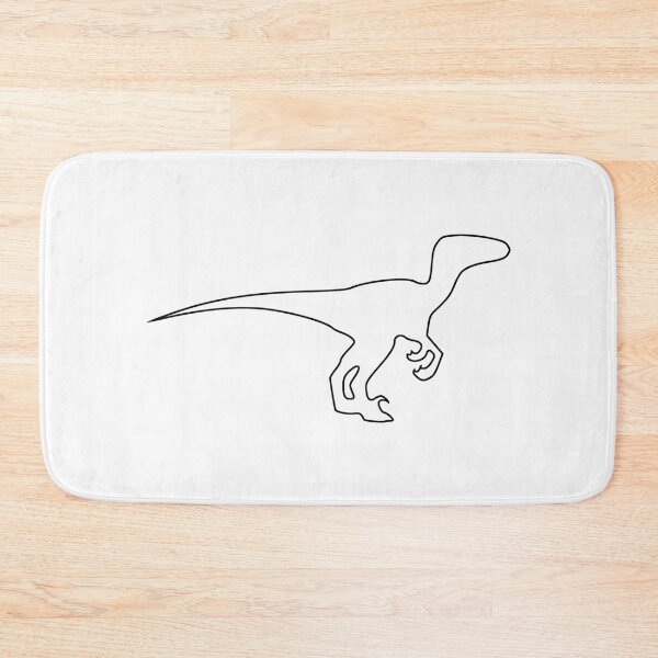 Item preview, Plain Dinosaur Stencil designed and sold by StencilGifts.