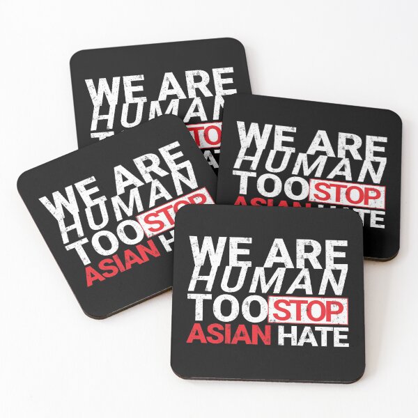 Item preview, we are human too stop asian hate  designed and sold by Zei96.