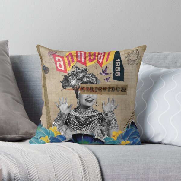 Public Figures Collection -- Carmen by Elo Throw Pillow