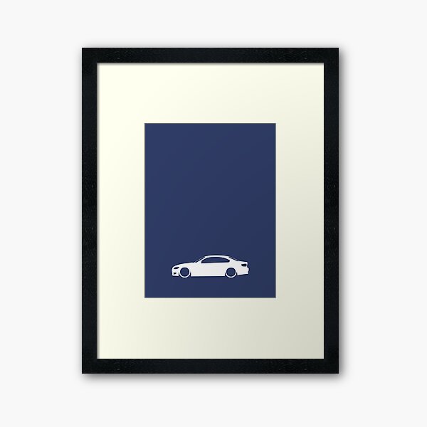 E92 German Coupe Framed Art Print