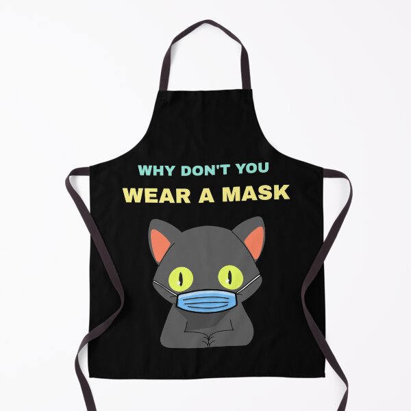 Item preview, Masked cat - Why don't you wear a mask designed and sold by GLwithUs.
