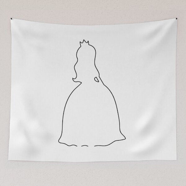 Item preview,  Plain Princess Stencil designed and sold by StencilGifts.