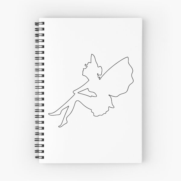 Item preview, Plain Pondering Fairy Stencil designed and sold by StencilGifts.