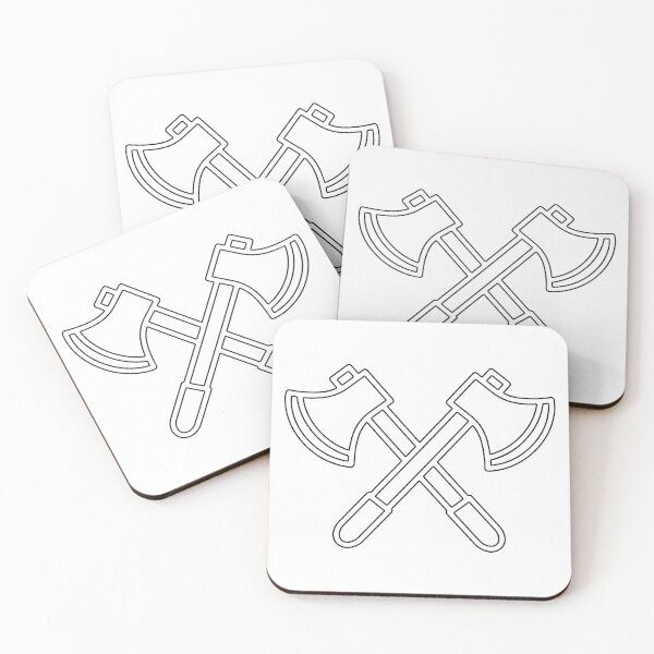 Item preview, Plain Axes Stencil designed and sold by StencilGifts.
