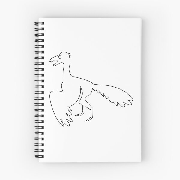Item preview, Plain Archaeopteryx Dinosaur Stencil designed and sold by StencilGifts.