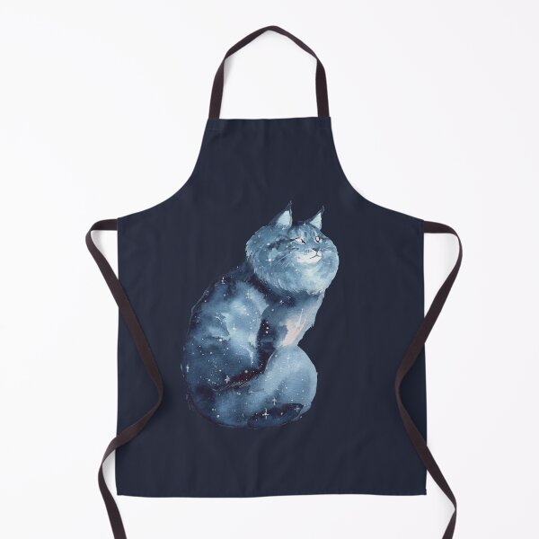Item preview, Galaxy Siberian Cat designed and sold by Threeleaves.