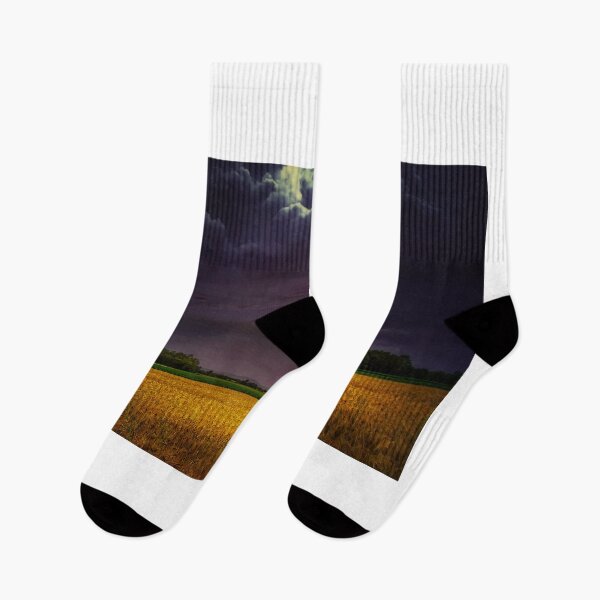 Item preview, Wheat field under the purple sky designed and sold by Dejan Travica.