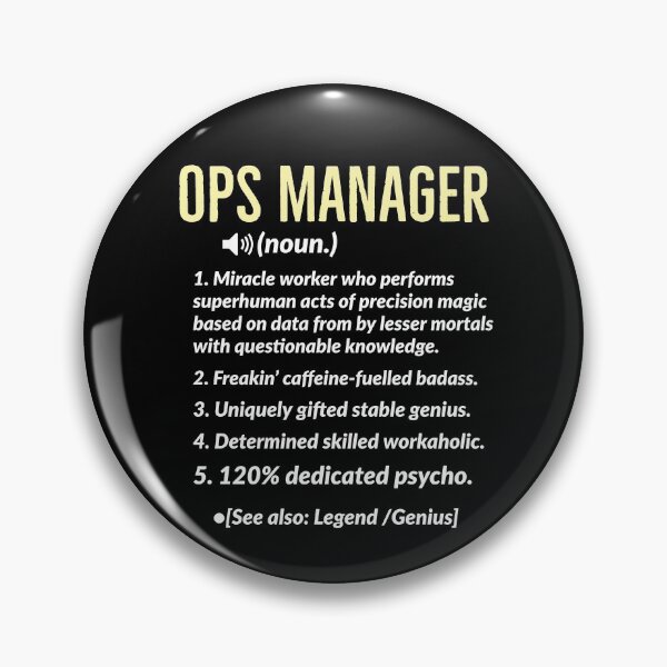Item preview, Ops Manager Definition designed and sold by AwesomeWorld1.