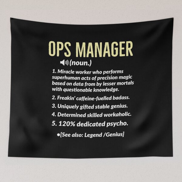 Item preview, Ops Manager Definition designed and sold by AwesomeWorld1.