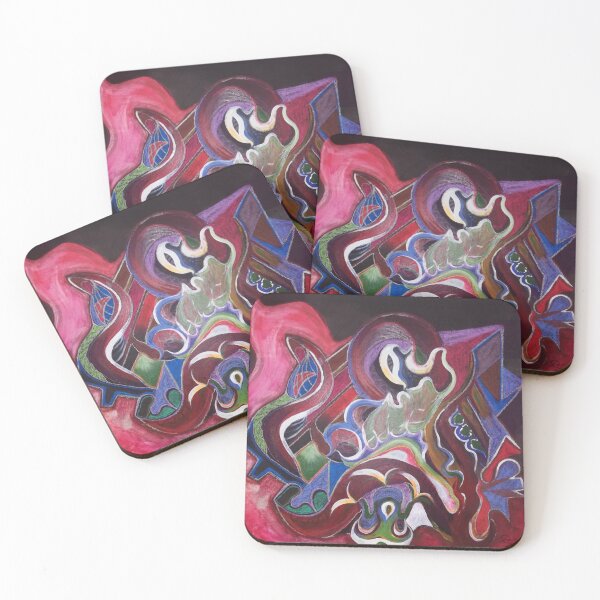 Item preview, Unique abstract painting  designed and sold by MagicHappens87.