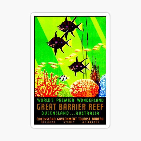 Item preview, "GREAT BARRIER REEF" Queensland Australia Print designed and sold by posterbobs.