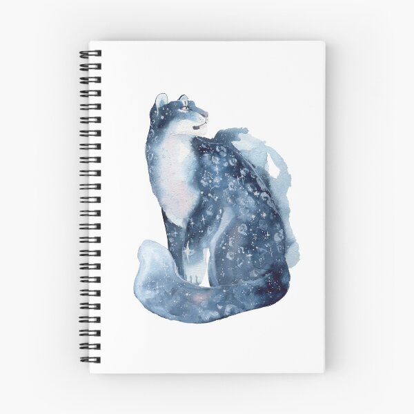 Item preview, Galaxy Snow Leopard designed and sold by Threeleaves.