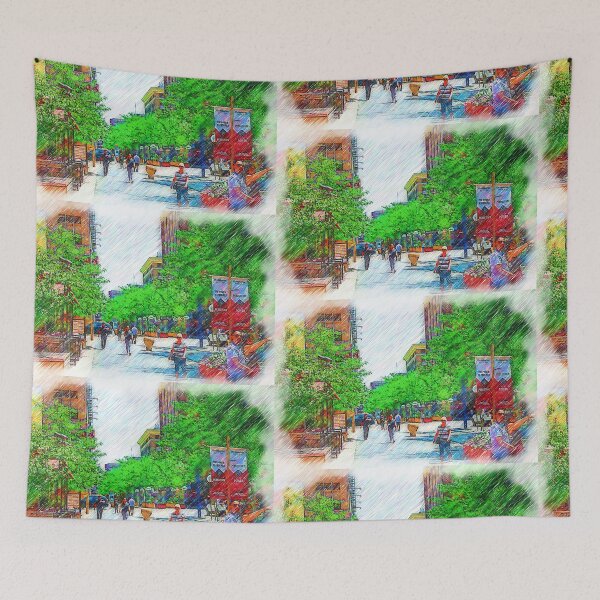 Item preview, Denver 16th Street Mall Sketched  designed and sold by KirtTisdale.