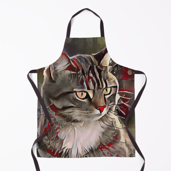 Item preview, Holy, cat, gato, kitty, chat, chaton, lea roche paintings designed and sold by L. ROCHE.