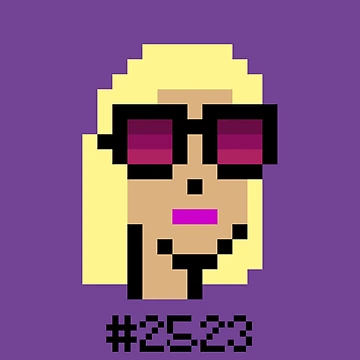 Artwork thumbnail, CryptoPunks #2523 by CryptoFunks