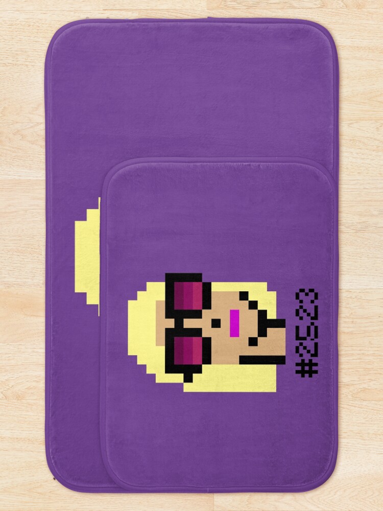 Thumbnail 5 of 6, Bath Mat, CryptoPunks #2523 designed and sold by CryptoFunks.