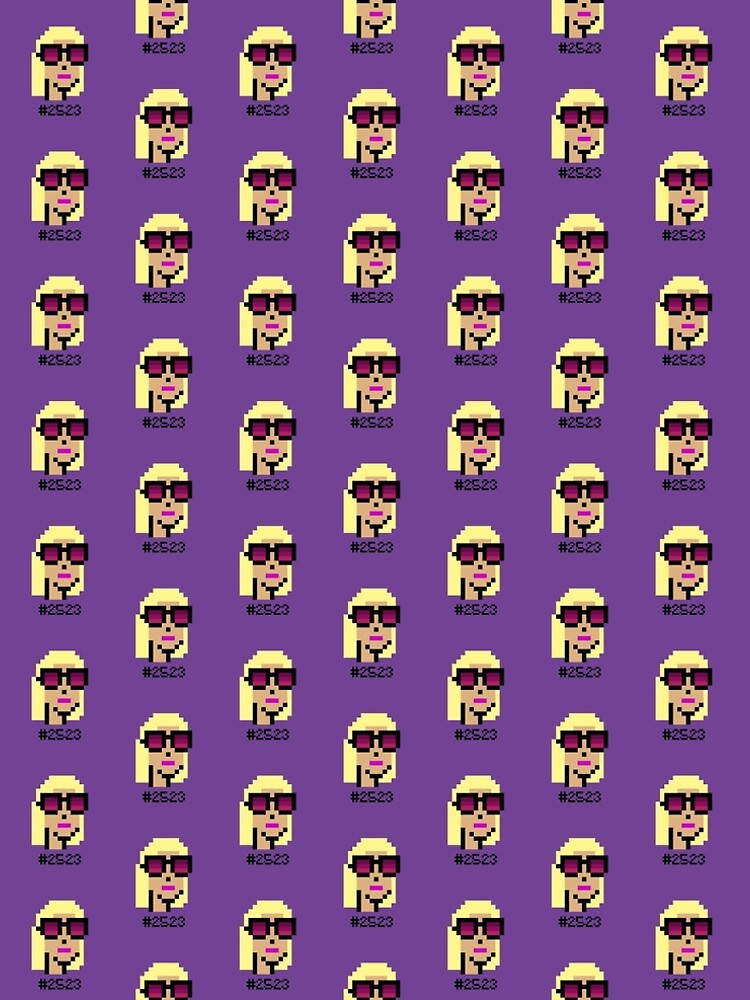 Aperçu 5 sur 5. Robe trapèze avec l'œuvre CryptoPunks # 2523 créée et vendue par CryptoFunks.