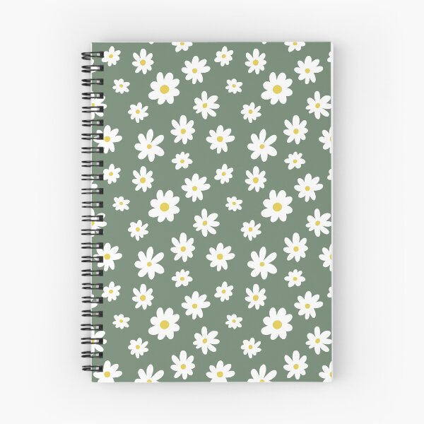 Item preview, Daisy Pattern (sage green/white/yellow) designed and sold by Design Minds Boutique.