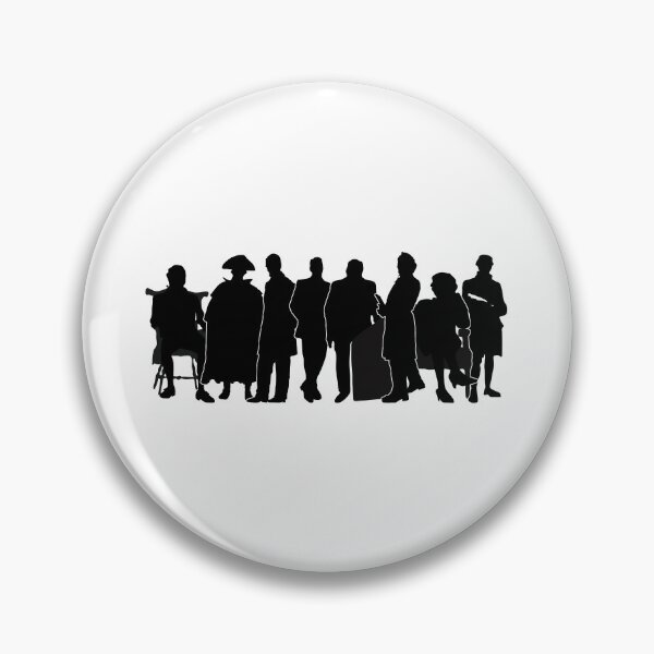 Item preview, Hillsdale College Liberty Walk- Statue Silhouettes designed and sold by ChandlerLasch.