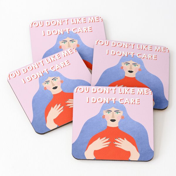 Item preview, Outspoken Feminist Illustration - You Don't Like Me? I Don't Care designed and sold by Illustratebynat.