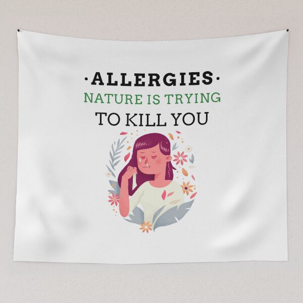 Item preview, Nature Is Trying To Kill You - Spring Season designed and sold by THE PUNCHLINE FACTORY.