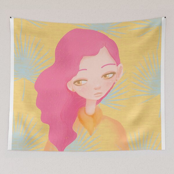 Item preview, Pink hair and a sunny disposition  designed and sold by MadebyCRO.