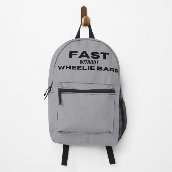 Item preview, Fast Without Wheelie Bars Racing Racecar Street Car Racetrack Speed designed and sold by CarantinedChaos.