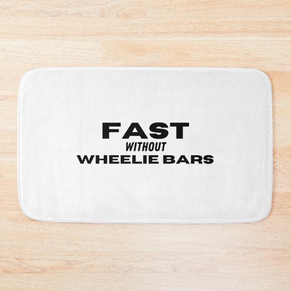 Item preview, Fast Without Wheelie Bars Racing Racecar Street Car Racetrack Speed designed and sold by CarantinedChaos.