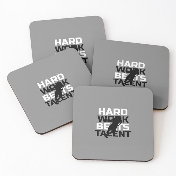 Item preview, Hard Work Beats Talent - basketball player designed and sold by GLwithUs.
