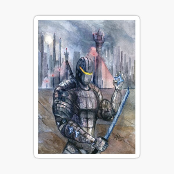 Ninjoid Warrior Sticker