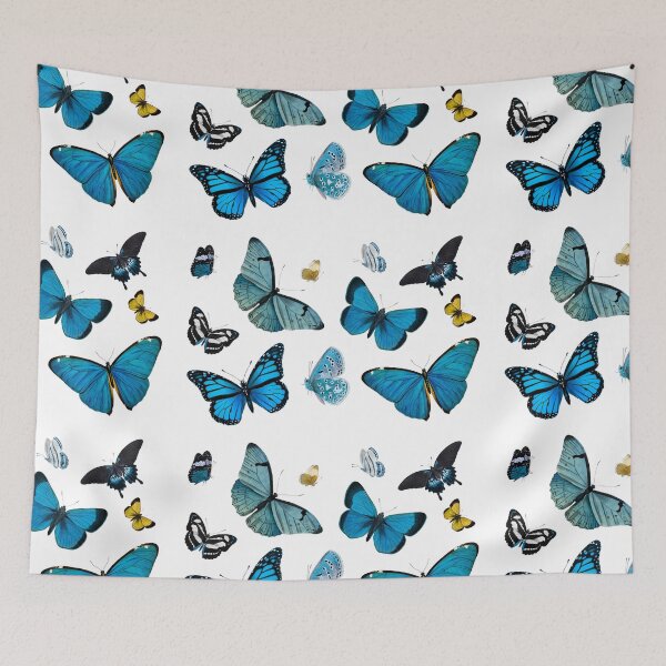 Item preview, Pretty Blue Butterflies designed and sold by newburyboutique.